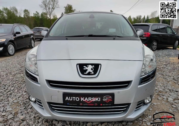 Peugeot 5008 cena 28500 przebieg: 193476, rok produkcji 2013 z Jastarnia małe 781